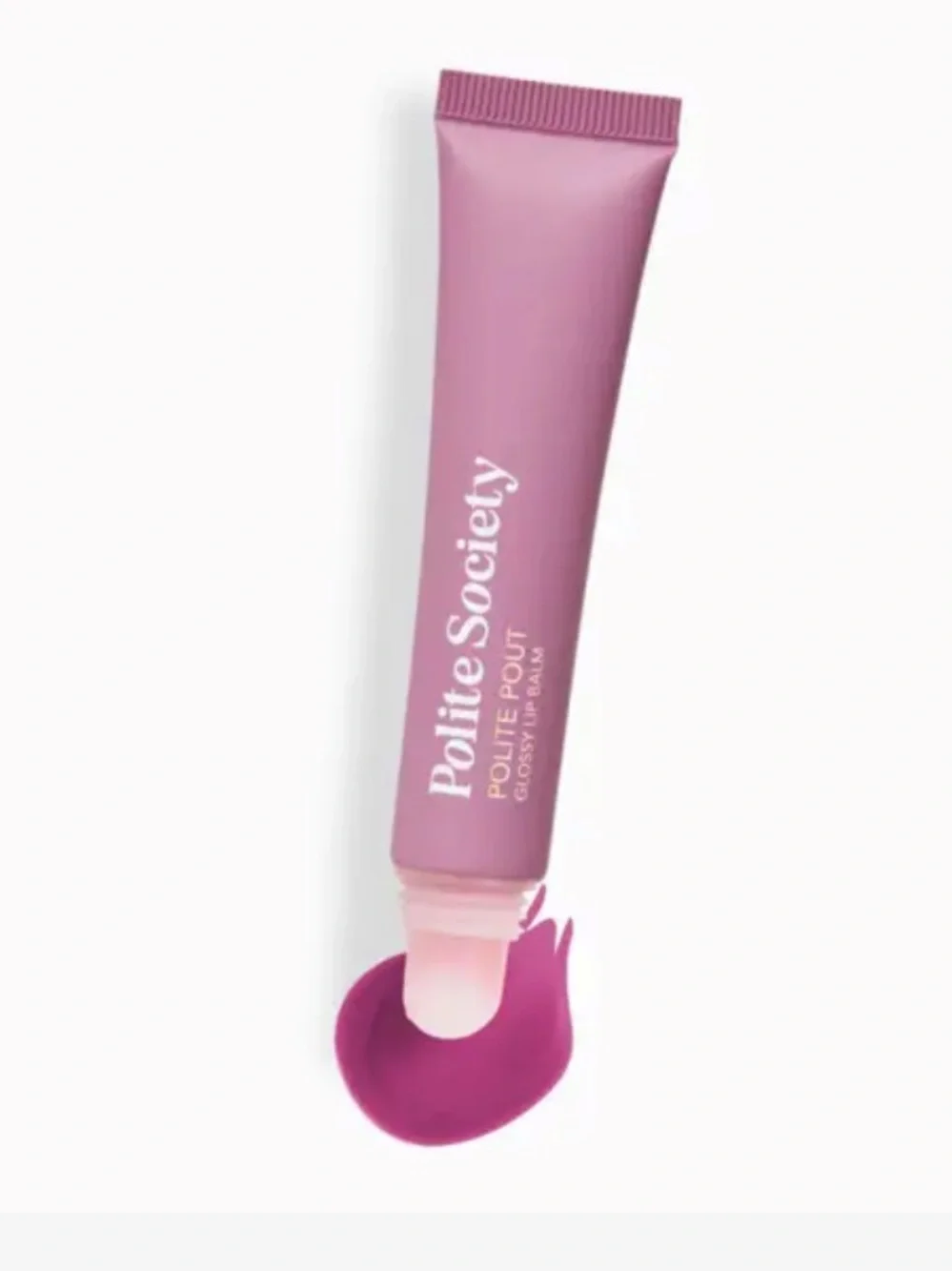 Polite Society Polite Pout Tinted Lip Balm Lipgloss Bumbleberry BNIB